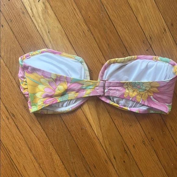 Floral Swim Top 36D - Picture 2 of 5